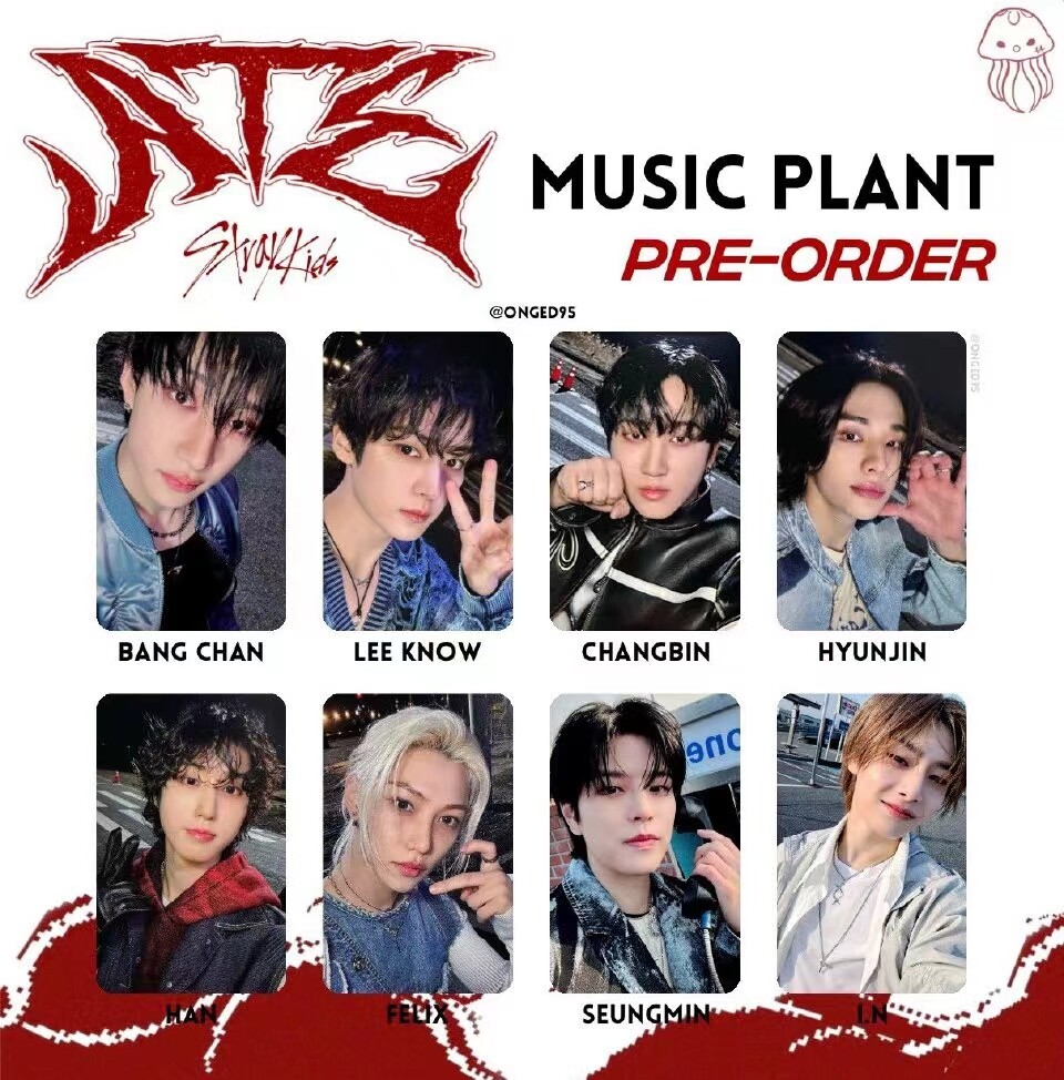 Stray Kids 9th Mini Album ATE Official Photocard Genuine Store