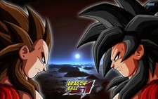 Anime dragon ball gt saiyan son goku vegeta super Stitched Gaming Mat Desk
