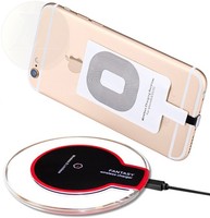 Wireless Charger, Qi Charging Pad For Iphone 5 5s 5c 6 6s Plus 7 Plus,... Wireless Charger, Qi Charging Pad For Iphone 5 5s 5c 6 6s Plus 7 Plus,...