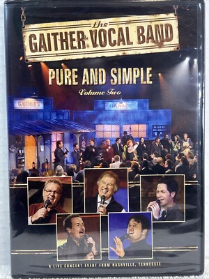 Pure And Simple, Volume Two - DVD By Gaither Vocal Band - Brand New Sealed