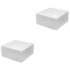 2pcs Handcart Craft Foam Sculpting Block Modeling Foam Block DIY Art Project