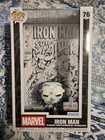 Funko Pop! Comic Covers Iron Man #76 (Black & White) LE Grail 750pcs NON MINT