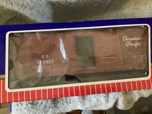 Trenes EE. UU. 200023 Canadian Pacific vagón de caja de madera escala G | Zustand: Used