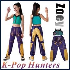 2026 Children 3D Print Cosplay Costume Halloween Carnival Hunters Girl Outfit