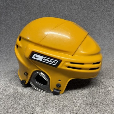 Nike Bauer 4500 Hockey Helmet Senior Medium Yellow Black Adult Men Skater