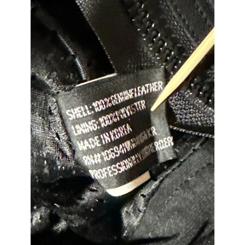 Corsa Bawls Guarana Leather Motorcycle Racing Jacket Mens 52 Black Blue Motul image 7
