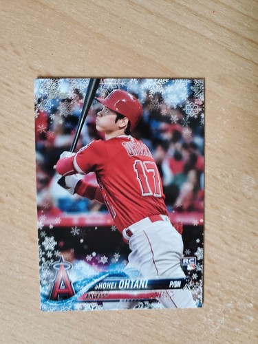 2018 Topps Holiday Mega rookie card Shohei Ohtani RC HMW17