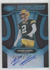 2019 Certified Established Auto Mirror Teal 15/50 Mason Crosby #ES-MC Auto v1x