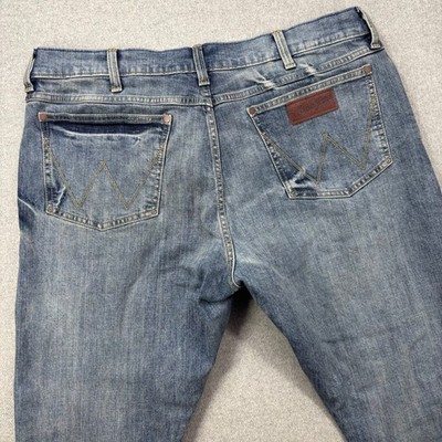 Wrangler Retro Slim Boot Cut Jeans Mens 39x29 (Actual) Western Cowboy Denim