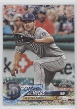 2018 Topps Holiday WalMart Mega Box Metallic Snowflake Wil Myers #HMW164 8k4