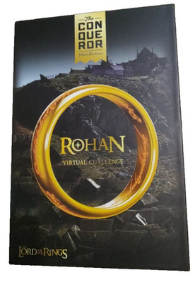 Lord Of The Rings Virtual Challenge Conqueror Medal Rohan New Open Box