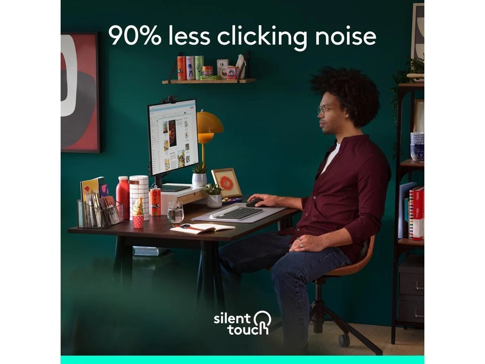 Logitech Signature M650 L Mouse - Optical - Wireless - Bluetooth/Radio Frequency - Image 4 of 4