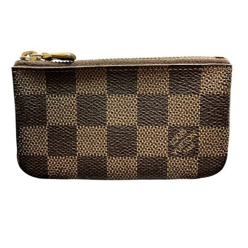 Used Louis Vuitton Damier Pochette Clé N62658 Coin Case Unisex Wallet Used