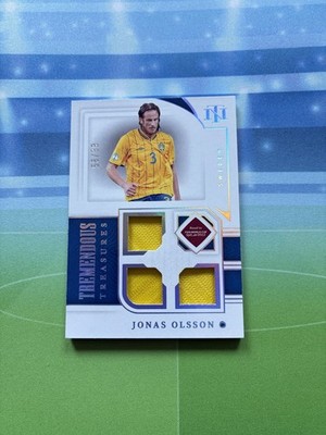 2022 Panini National Treasures Relic Jonas Olsson /99 Sweden