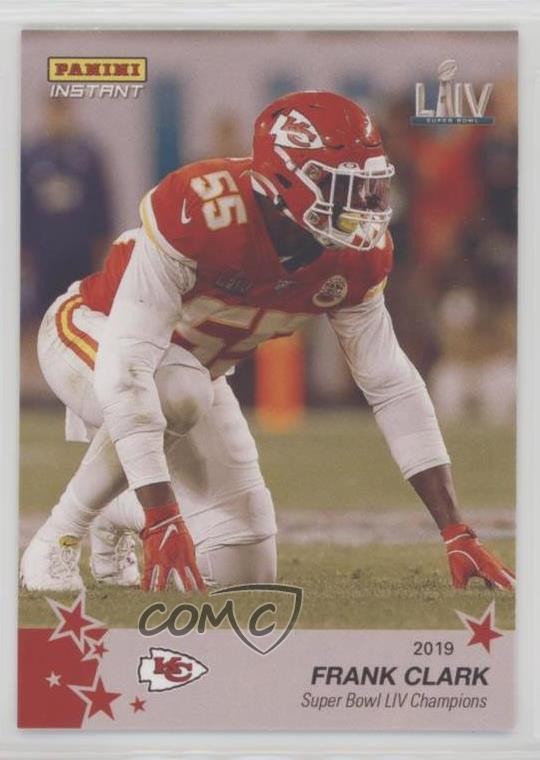 2020 Panini Instant Chiefs Super Bowl Box Set Frank Clark #17 7mb
