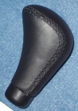 Schwarz Leder Schaltknauf f&uuml;r Citroen C1 C2 C3 C4 Saxo XM Zx Xantia Picasso