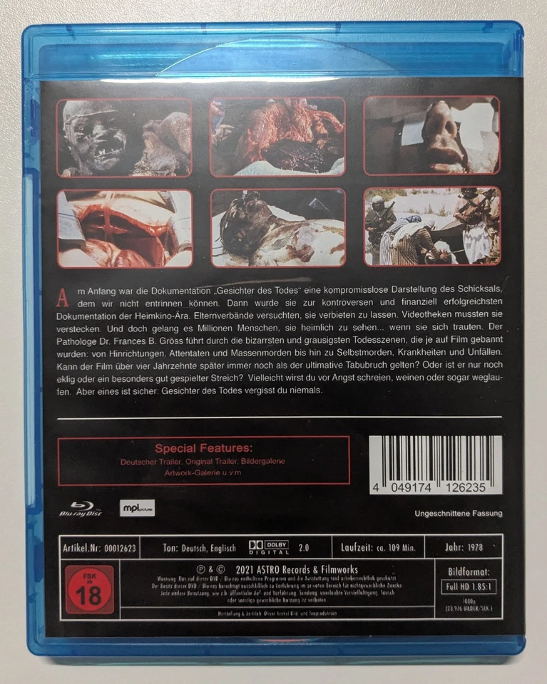 Gesichter des Todes - 3 Disc Complete Edition [3 Blu-rays] Zustand neuwertig - Bild 2 von 3