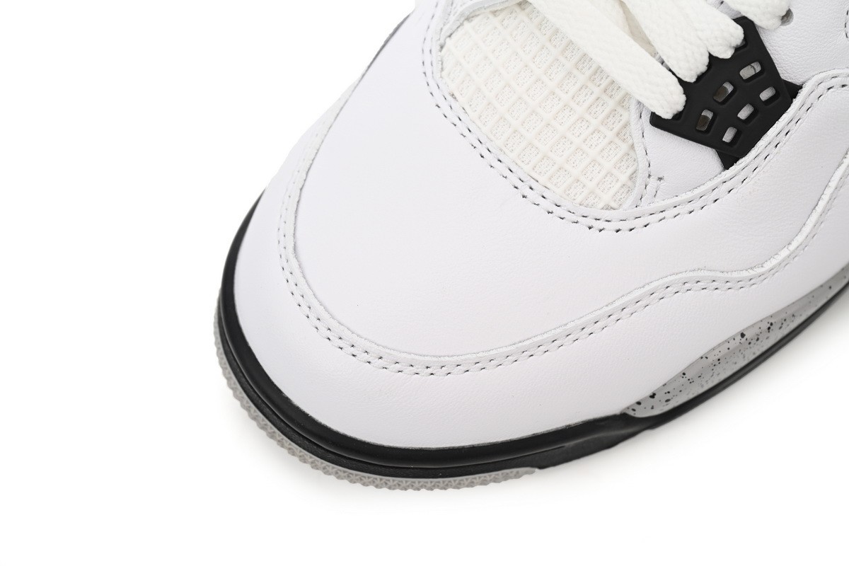 Size 8.5 - Jordan 4 Retro OG Mid White Cement for sale online | eBay