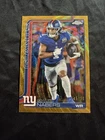 2025 Topps Chrome Football Gold Wave Refractor Malik Nabers #225