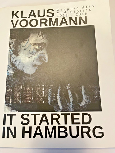 Unique Klaus Voorman signed dual language book - German/English