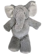 Kellytoy Kelly Baby Gray Elephant Plush Soft Stuffed 13" Rattle Toy Grey Buddy