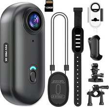 4K Mini Wifi Action Camera 128GB Thumb POV Portable Body Cam Wearable Video Reco