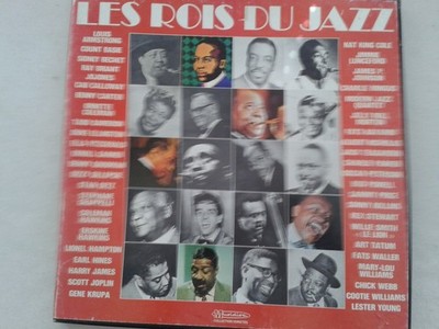 4 LP Box Various Artists - Les Rois du Jazz -  TOP  VINYL  ZUSTAND!!   B9