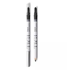 2 TIGI Cosmetics Perfect Eyeliner, Black, 0.04 Ounce Ea Dual End 