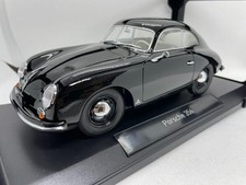 Norev 1/18 Porsche 356 Coupe 1954 Black Diecast Model Car Limited Edition