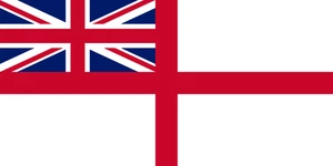 Naval Ensign of the United Kingdom Navy Flag Self Adhesive Vinyl Sticker