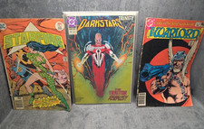 LOT OF 3 DC COMIC'S Darkstars, The Warlord, Starfire