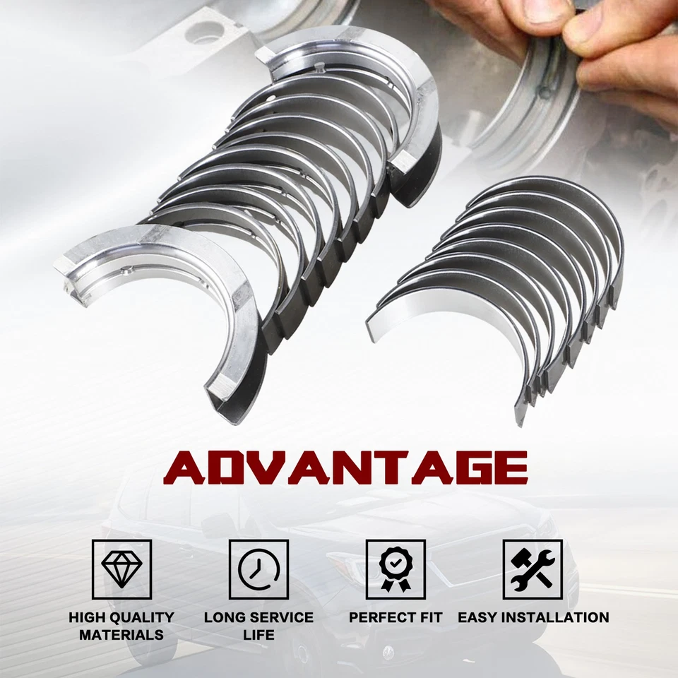 Main Rod Bearing Sets STD for Subaru Forester Impreza Legacy 2.0 2.5 H4 - Image 3 of 4