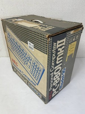 NEC PC-8801mkII Model-30 Vintage Home Computer PC88 Original Box