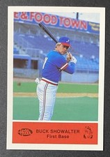 1983 HILL's Buck Showalter First Basemen Nashville Sounds Early Card