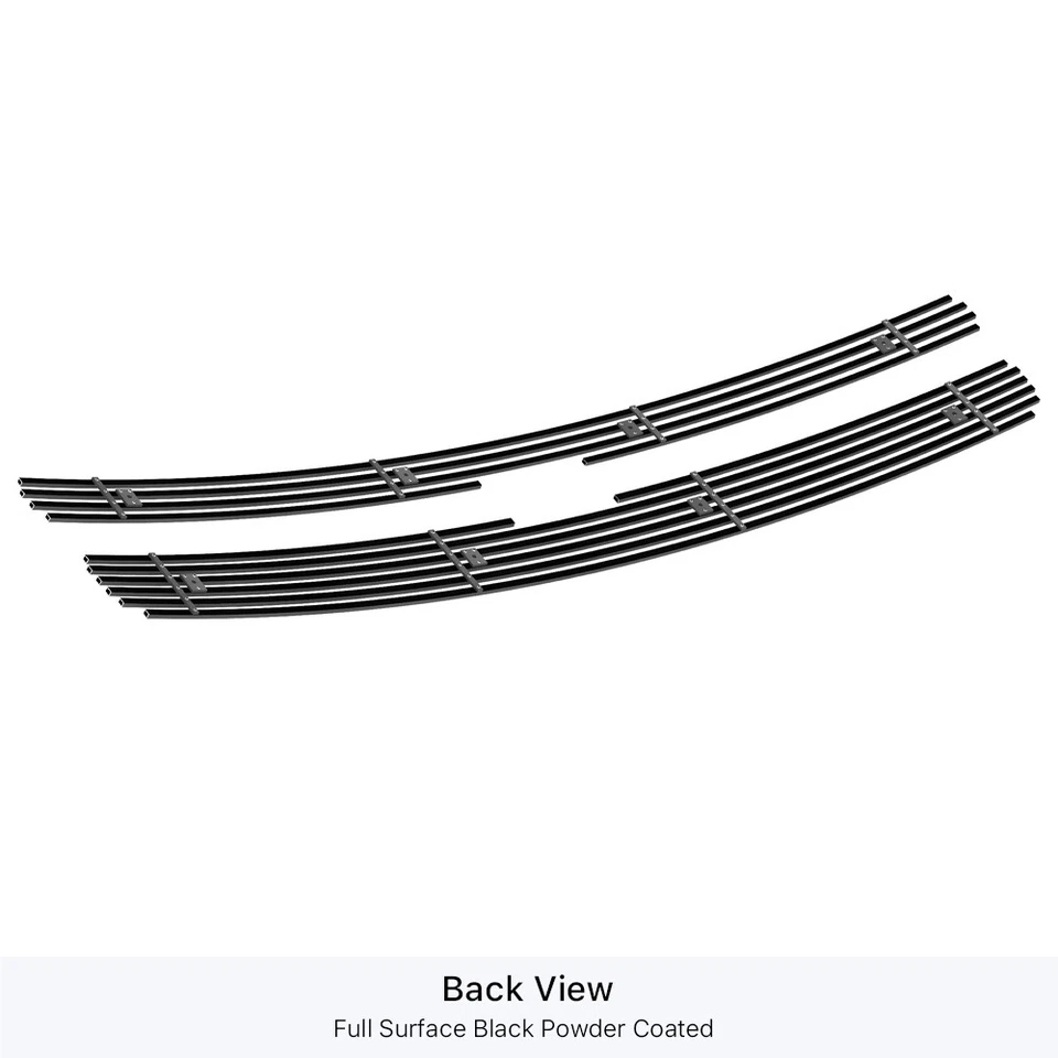 Rejilla Billet de acero inoxidable 304 negra para Chevy Silverado 1500 2007-2013 Foto 3 de 4