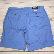 Vineyard Vines Breaker Short Mens 40 Light Blue Stretch Fabric Chino Preppy NWT