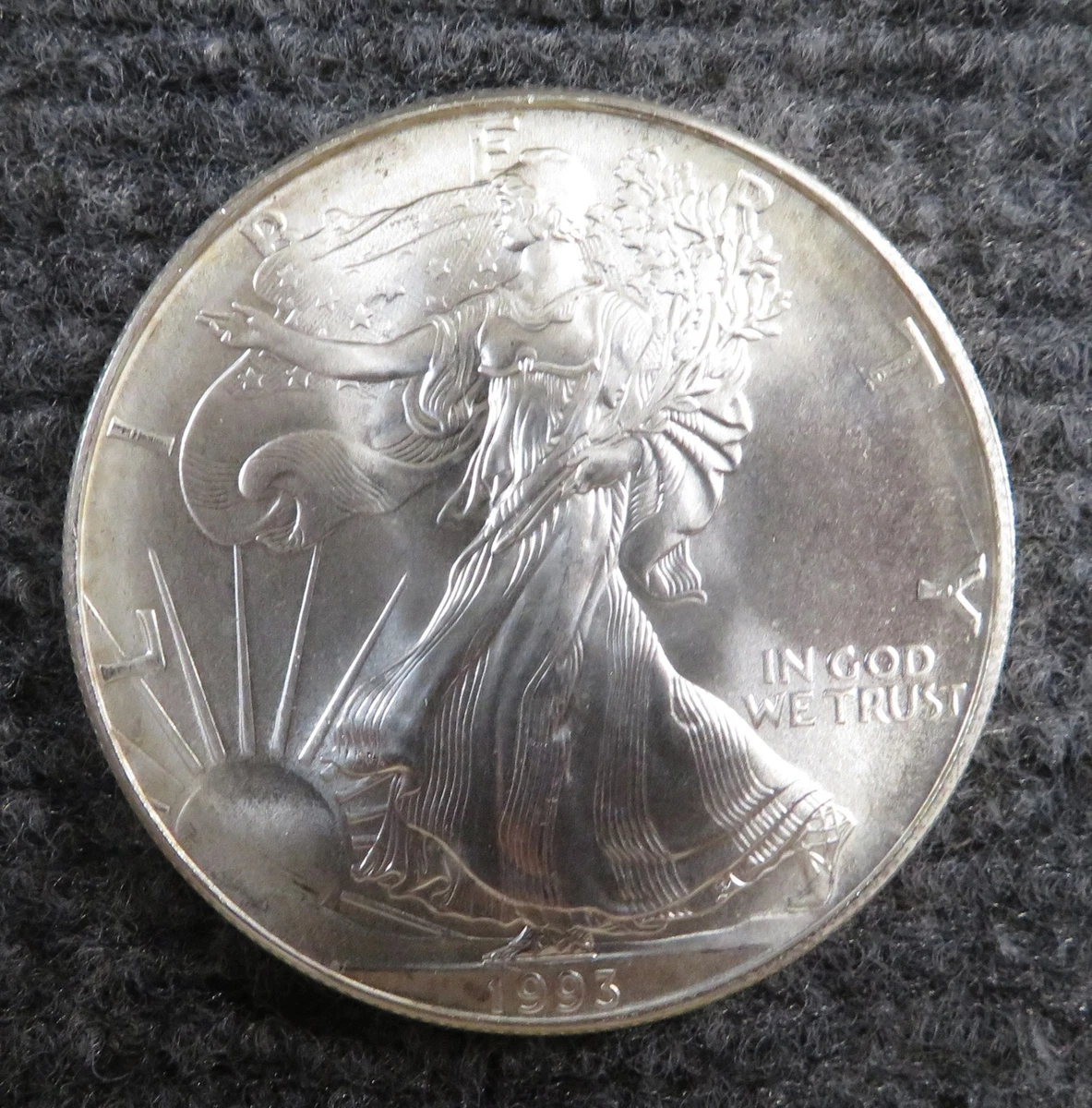 Las mejores ofertas en American Eagle sin graduar 1993 monedas de