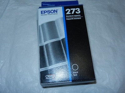 new exp. 01/2027 Genuine OEM Epson 273 Standard Black Ink Cartridge T273020-S