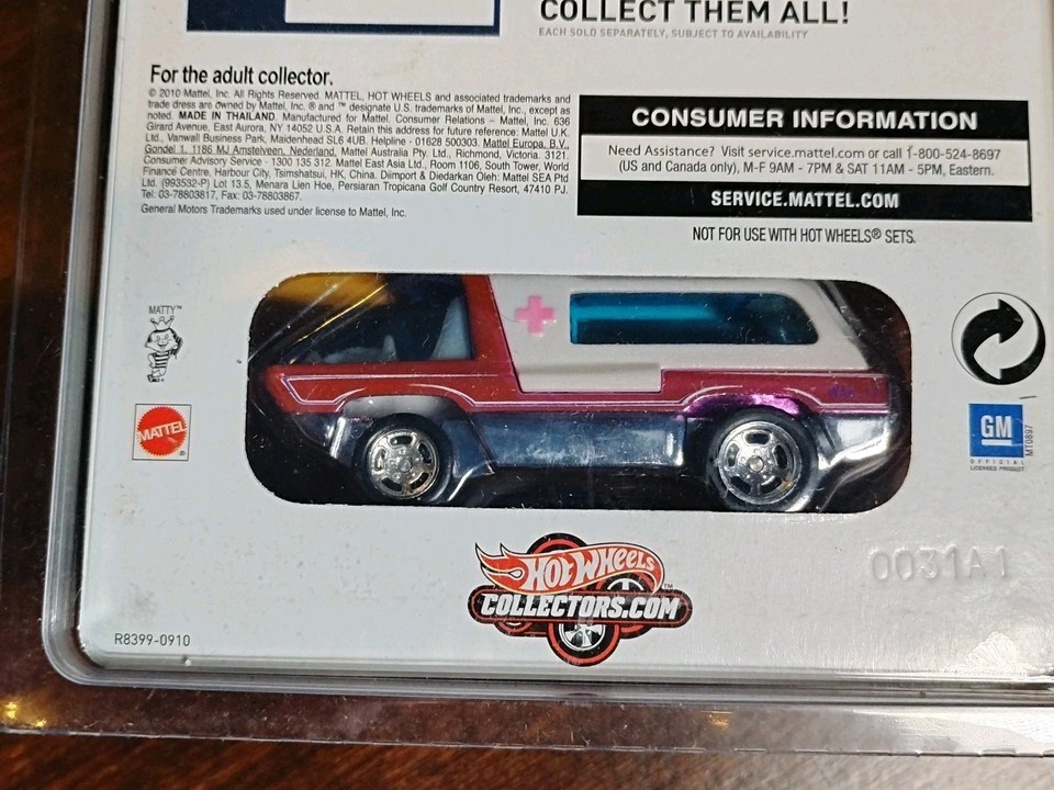 Hot Wheels RLC Real Riders Heavyweight Ambulance Series 10 | eBay
