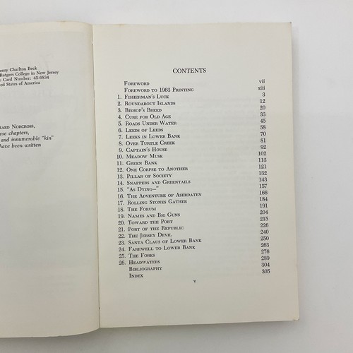 Jersey Genesis Henry Charlton Beck 1963 Softcover NJ Folklore Pine Barrens Book - Picture 9 of 20