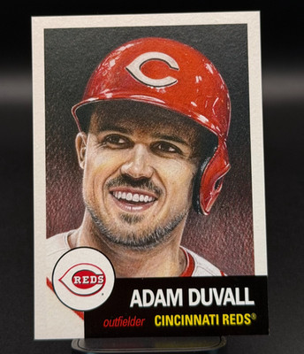 2018 Topps Living Set #35 ADAM DUVALL Cincinnati Reds