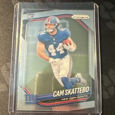 Lot of 20 Football Cards New York Giants NFL including Skattebo, Carter, Nabers