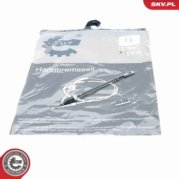Esen SKV Bremsseil Seilzug Feststellbremse 26SKV026 FüR Opel Corsa X01 Tigra X04-image