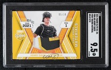 2021 Elite Extra Edition First Round Materials Gold 5/10 Henry Davis SGC 9.5 k3j