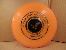 Vintage Orange 1979 WHAM-O Super Pro 133 G Model Frisbee Flying Disc