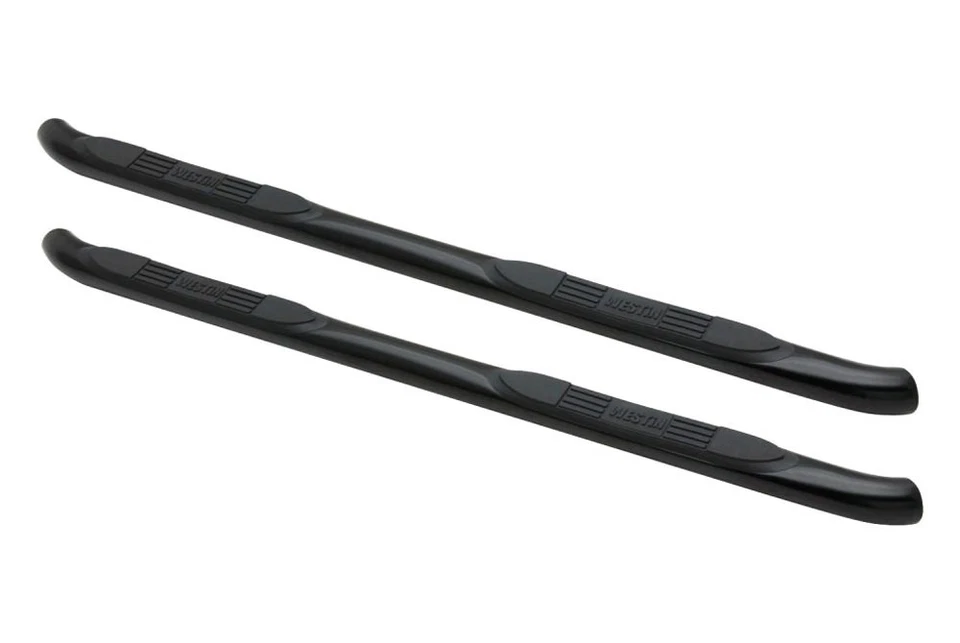 For Toyota Tundra 04-06 Westin 3" E-Series Cab Length Black Round Step Bars Foto 4 de 4