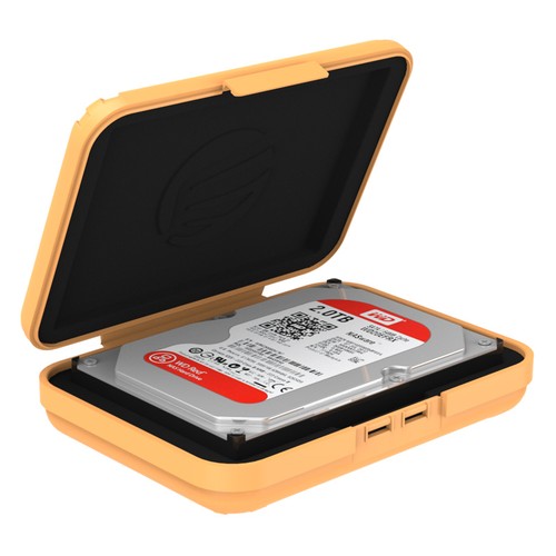 Portable Hard Drive Protector Protective Case Storage Box For 3.5 Inch HDD C - Afbeelding 14 van 16