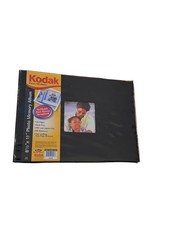 Kodak Photo Memories 8.5x11 Post-Bound Scrapbook Album Black 30 Pages Acid-Free