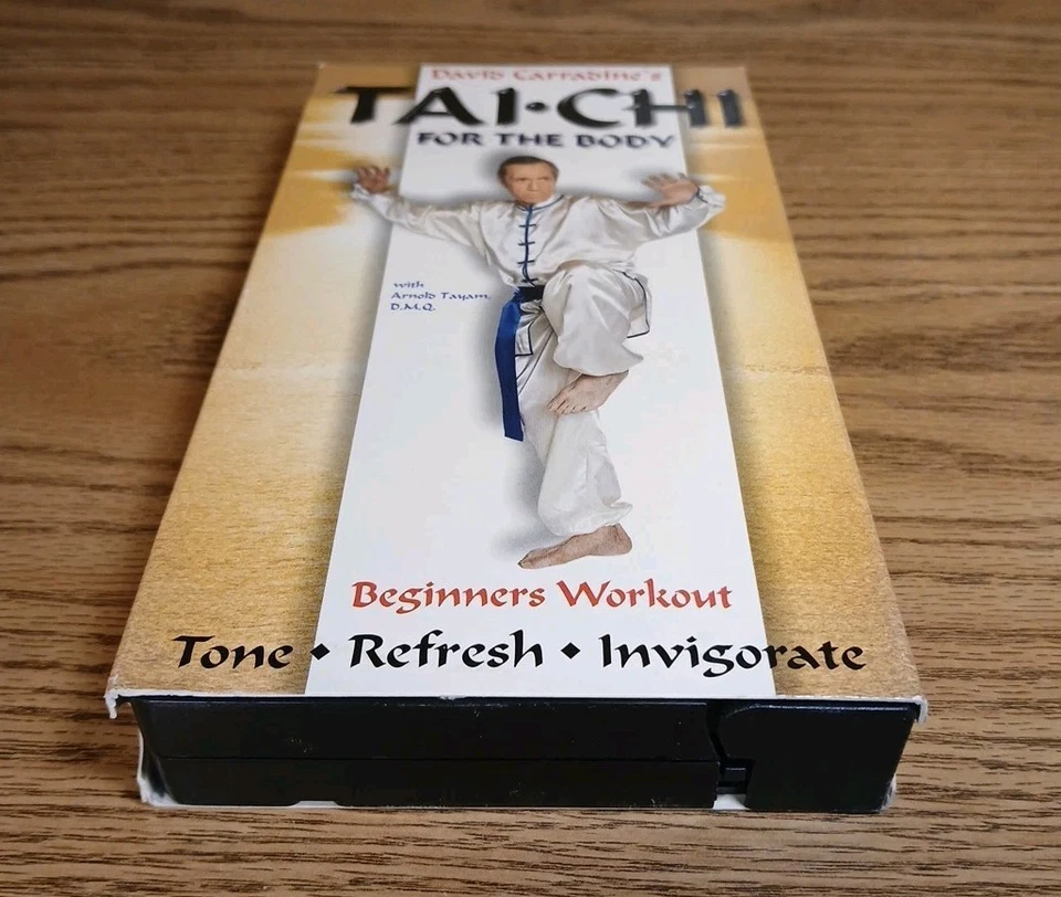 David Carradine's Tai Chi For The Body Beginners Workout VHS Video Tape - Image 4 of 4