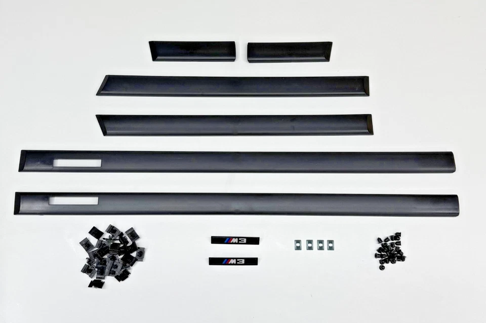 CUERPO MOLDURA LATERAL PUERTA MOLDURA MOLDURA PARA BMW 1992-1998 E36 M3 estilo 4 puertas sedán Foto 2 de 4